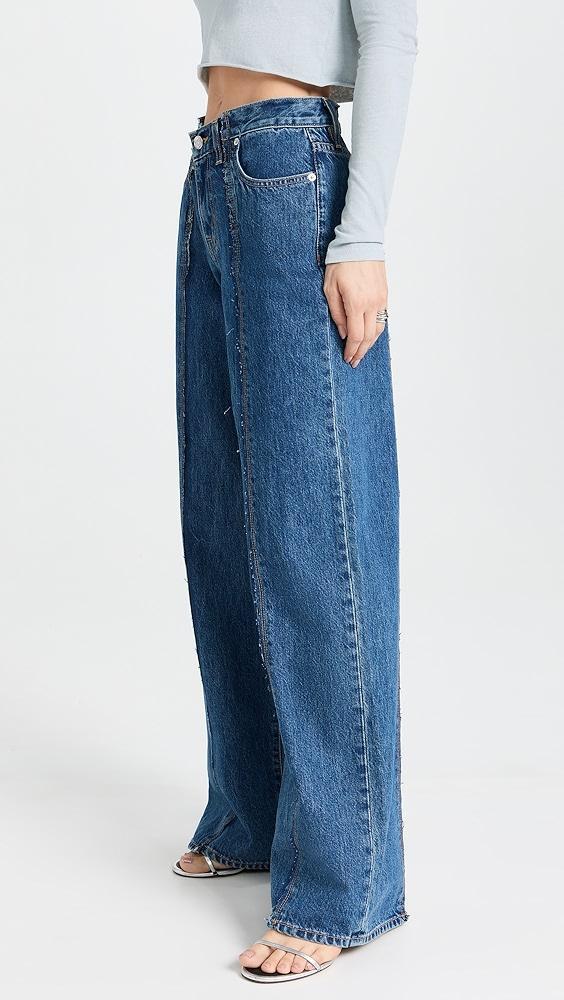 SLVRLAKE Re-Work Mica Paneled Jeans | Shopbop Product Image