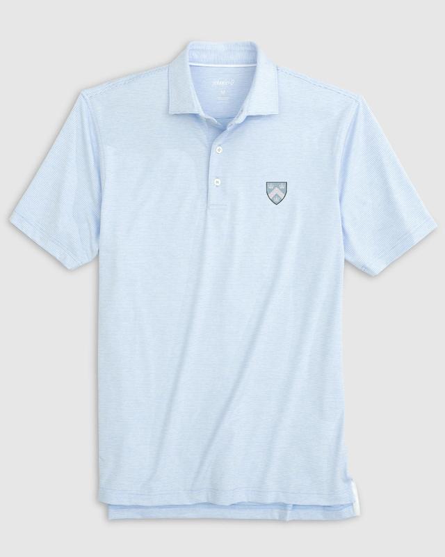 Northeastern Lyndon Striped Jersey Performance Polo Product Image