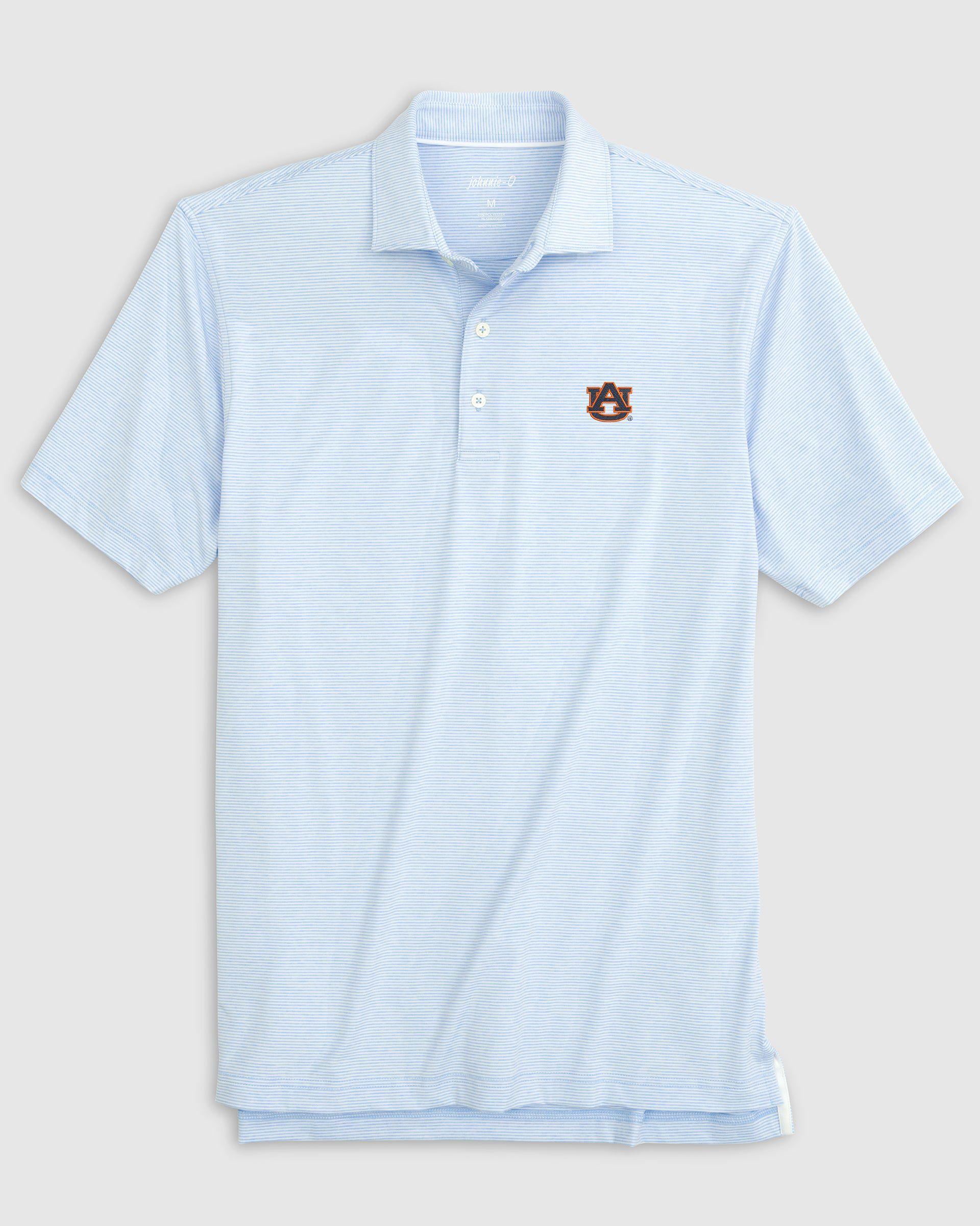 johnnie-O Mississippi State Lyndonn Striped Jersey Performance Polo - Vault Logo Product Image