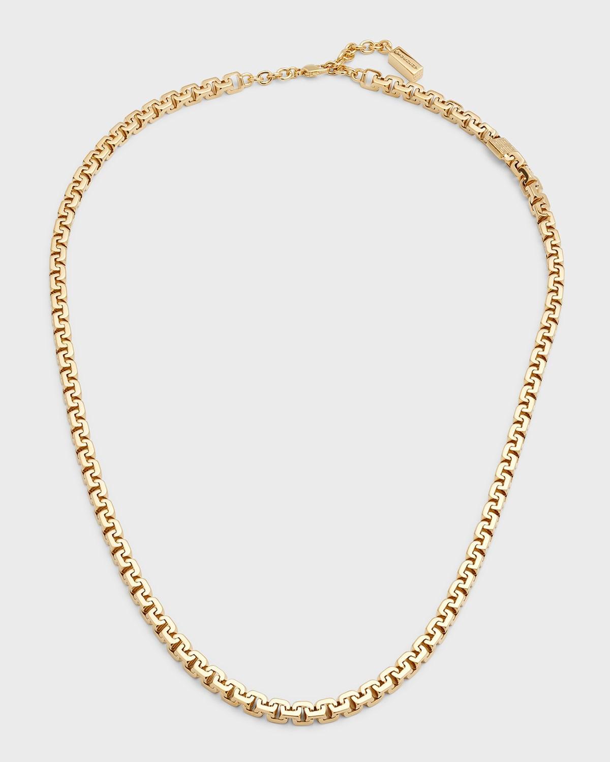 Mens Gold-Tone G-Chain Necklace, 20L Product Image