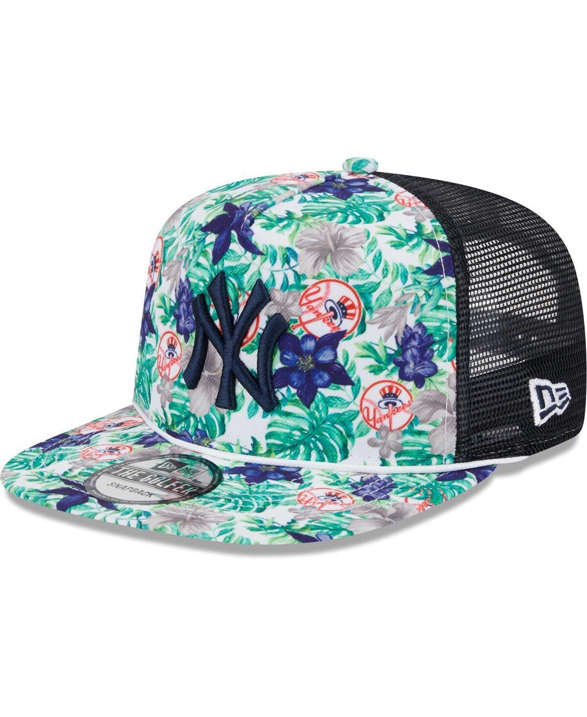 Men's New Era New York Yankees Tropic Floral Golfer Snapback Hat Product Image