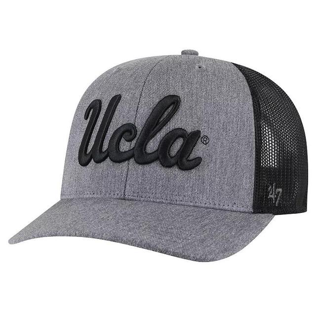 Mens 47 UCLA Bruins Carbon Trucker Adjustable Hat, Grey Product Image