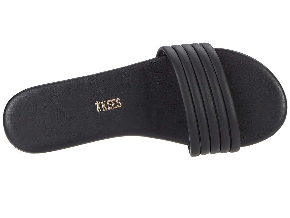 TKEES Serena Sandal in Black. Size 9. Product Image