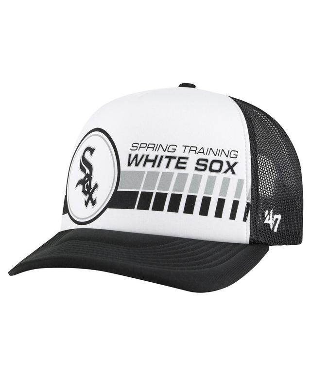 Mens 47 /Black Chicago Sox 2024 Spring Training Foam Trucker Adjustable Hat Product Image