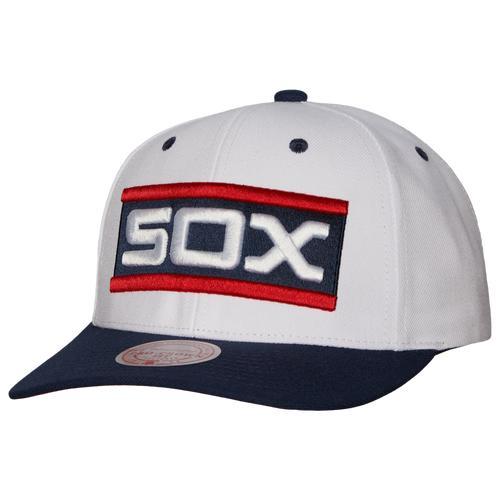 Mens Mitchell & Ness Chicago Sox Cooperstown Collection Pro Crown Snapback Hat Product Image