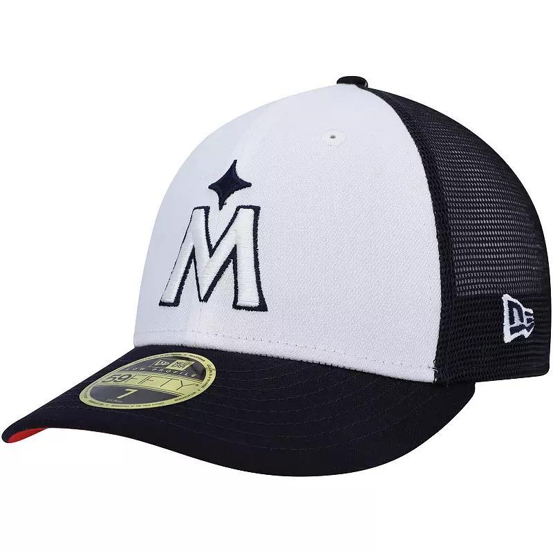 Mens New Era White Minnesota Twins 2023 On-Field Batting Practice Low Profile 59FIFTY Fitted Hat - White Product Image