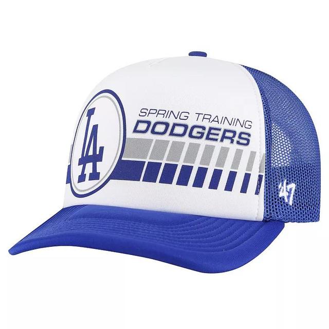 Mens 47 /Royal Los Angeles Dodgers 2024 Spring Training Foam Trucker Adjustable Hat Product Image