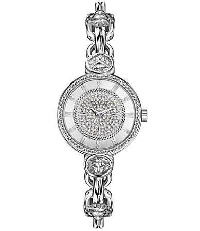 Versus Versace Womens Les Docks Petite 2 Hand Quartz Silver-Tone Stainless Steel Watch, 30mm Product Image