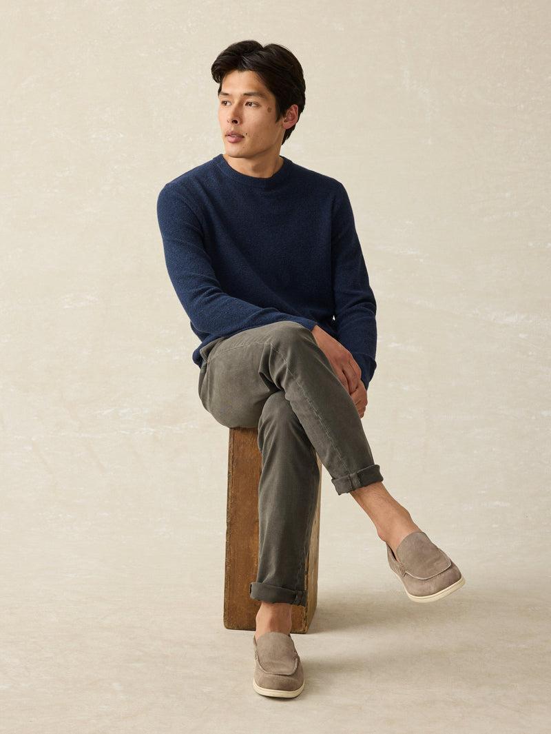 Jackson Crew Sweater (Tall) - Navy Heather Male Product Image