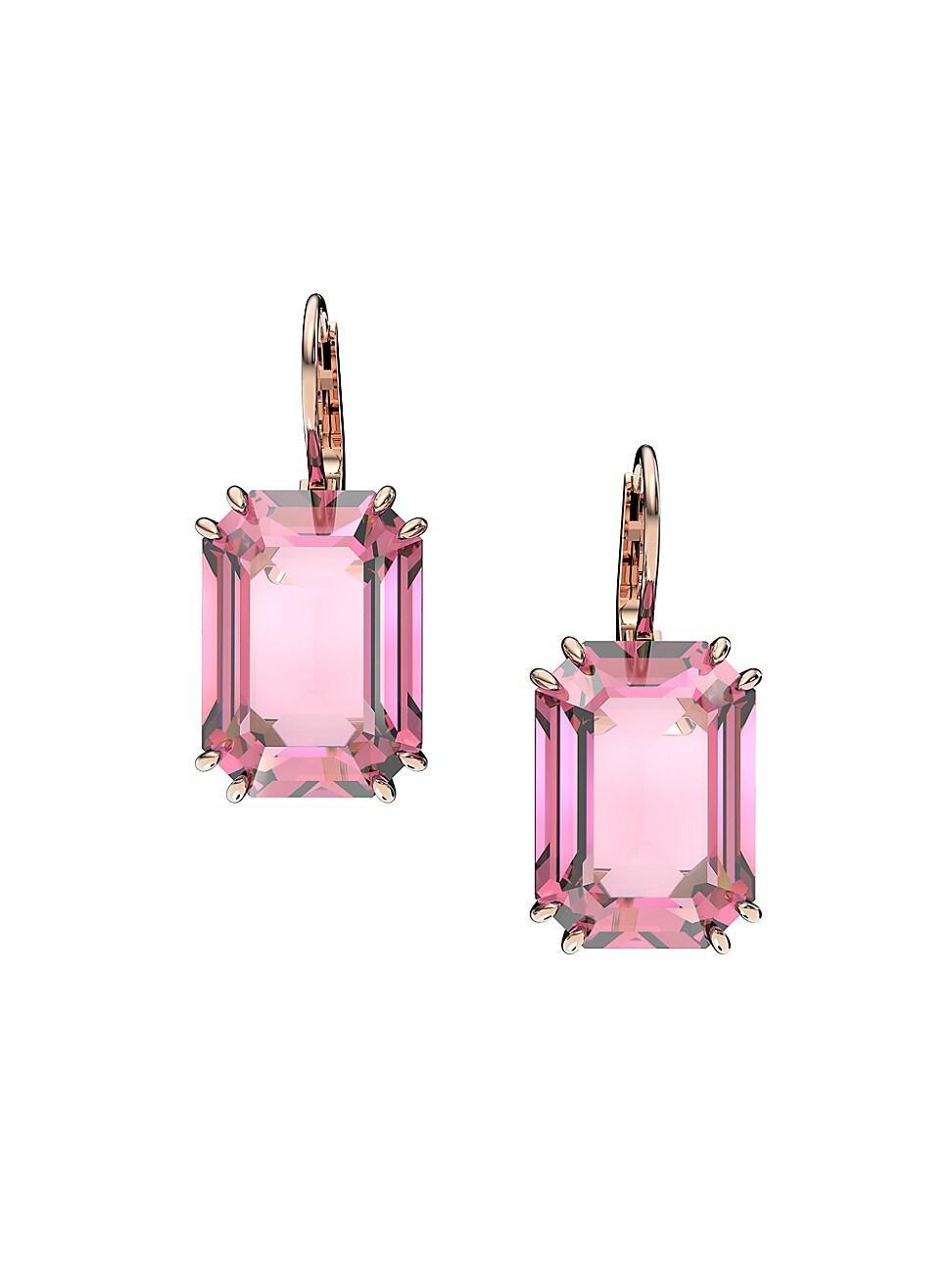 Swarovski Millenia Octagon Crystal Drop Earrings Product Image