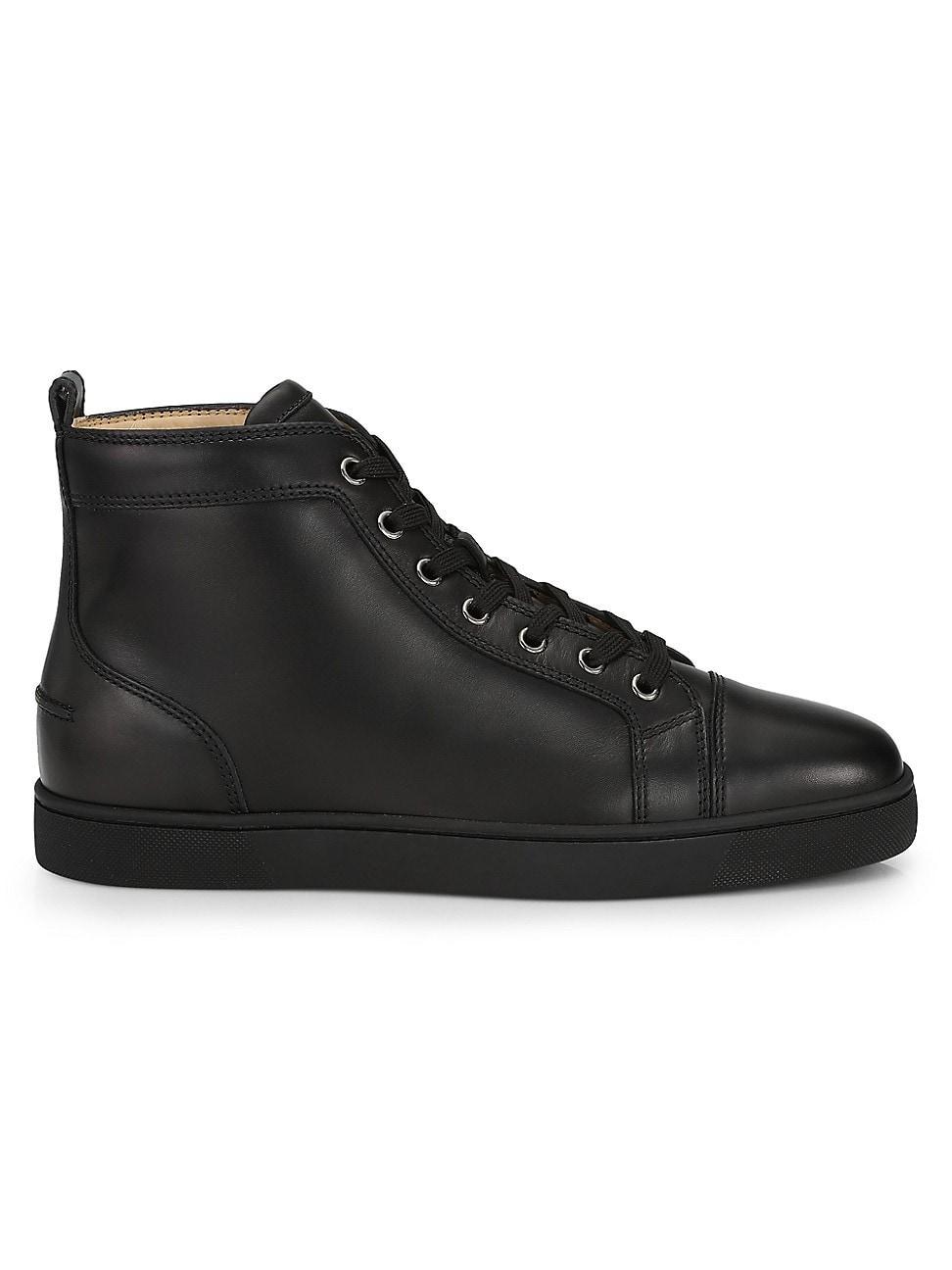 Mens Louis Leather High-Top Sneakers Product Image