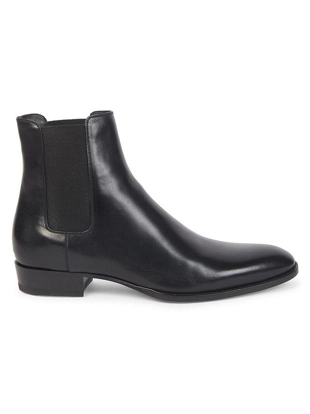 Mens Wyatt Leather Chelsea Boots Product Image