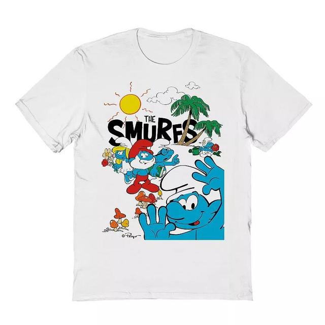 Mens The Smurfs Sunny Day Graphic Tee Product Image