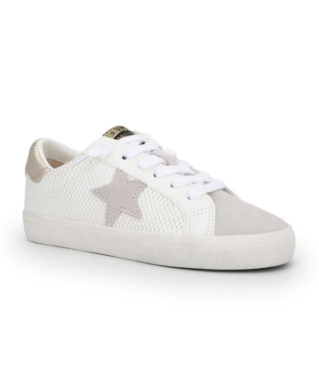 Vintage Havana Kate Star Snake Print Sneakers Product Image