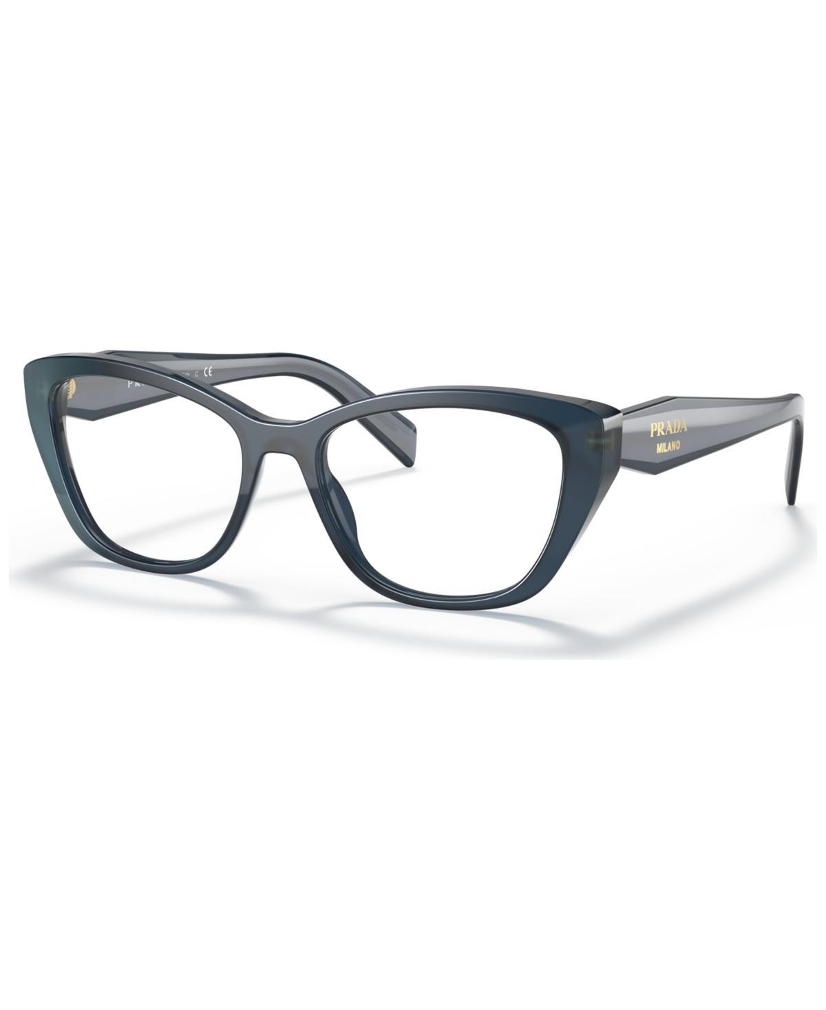 Prada Womens Eyeglasses, Pr 19WV 53 - Opal Blue Product Image