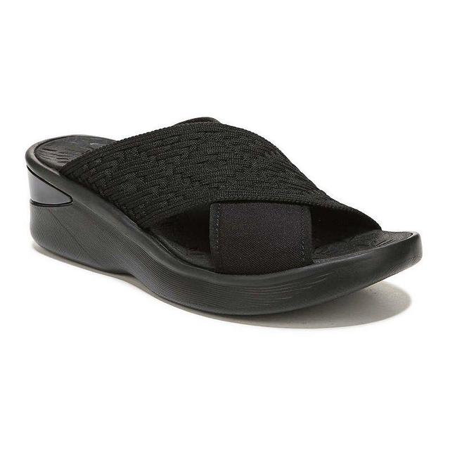 BZees Crisscross Wedge Sandal Product Image