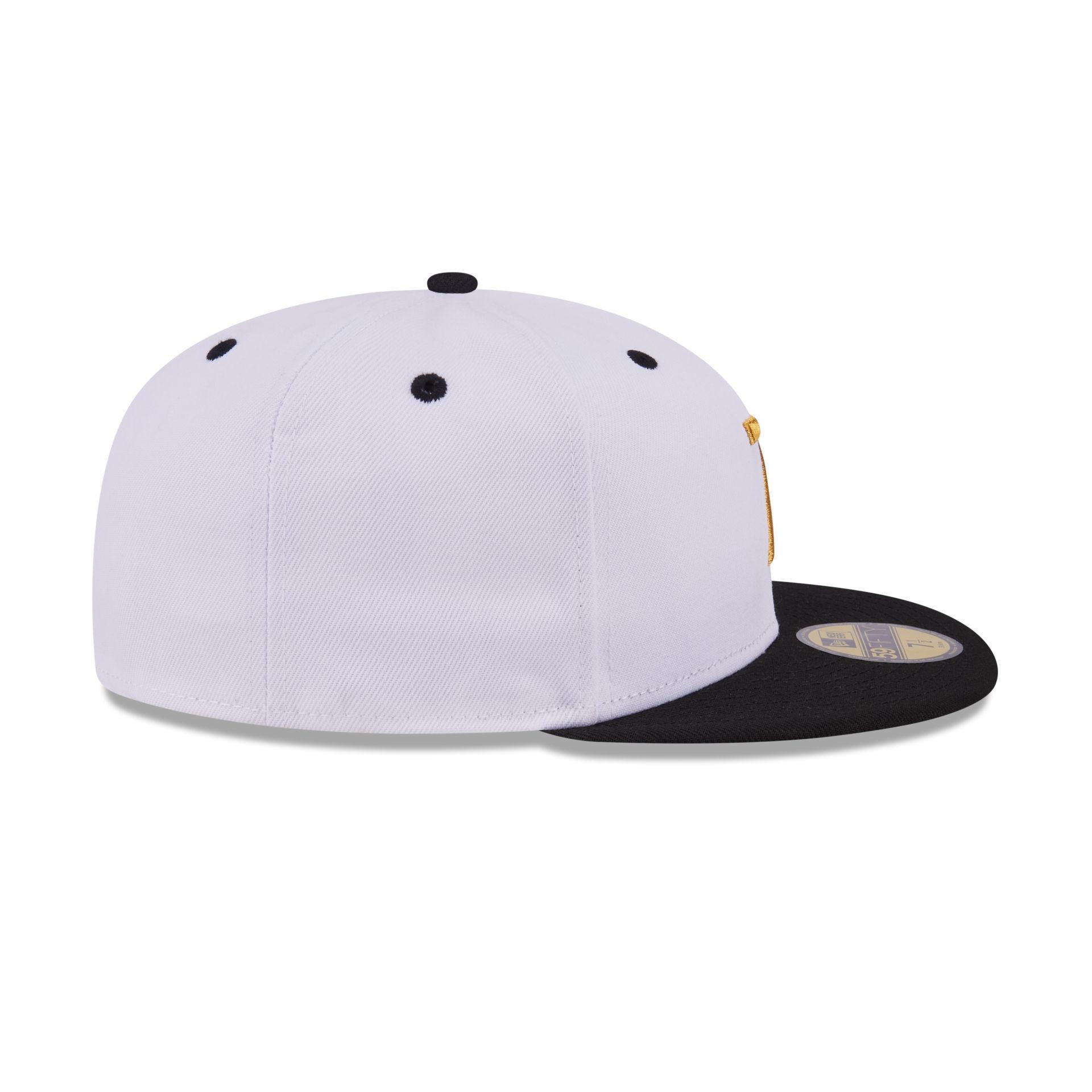 New Era Cap Signature Size 7 White 59FIFTY Fitted Male Product Image