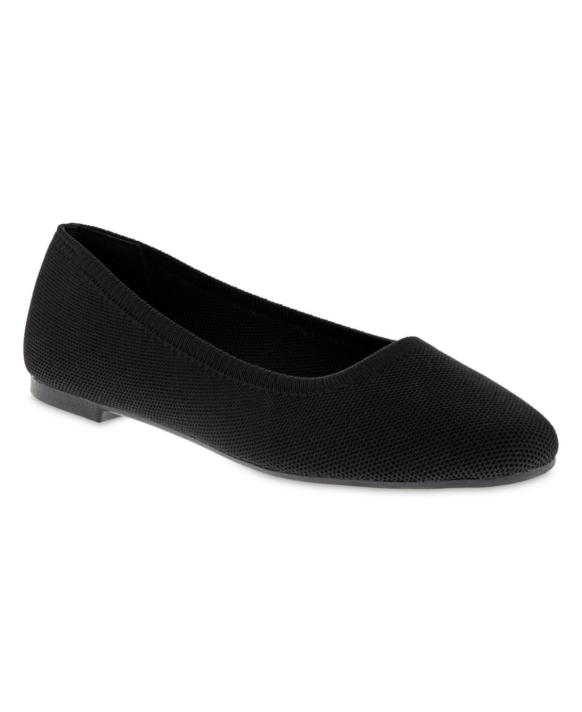 Mia Womens Brendy Knit Ballet Flats Product Image