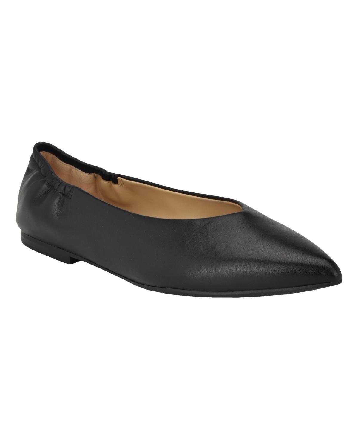 Calvin Klein Womens Saylory Pointy Toe Slip-On Dress Flats Product Image