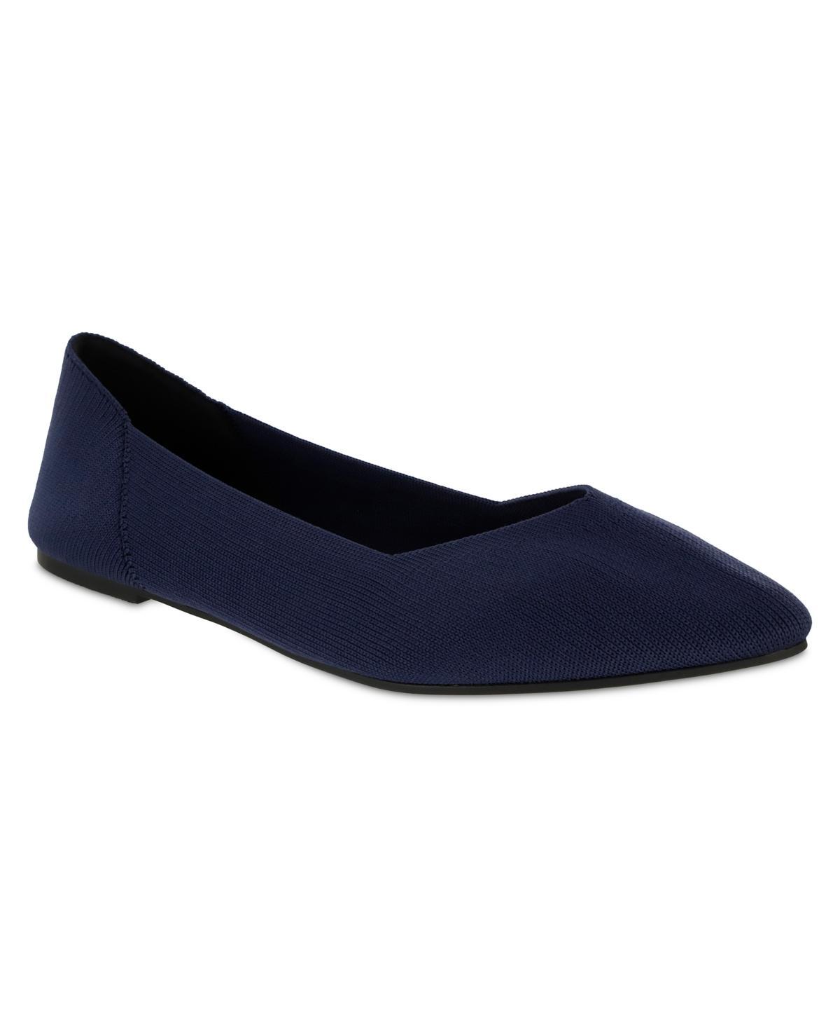 Mia Womens Kerri Ballet Knit Flats Product Image