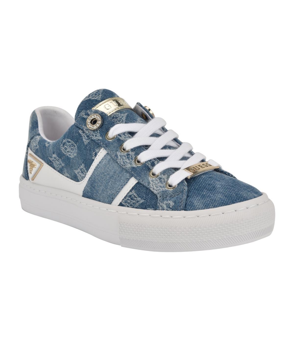 Guess Womens Liteit Lace Up Sneakers Product Image