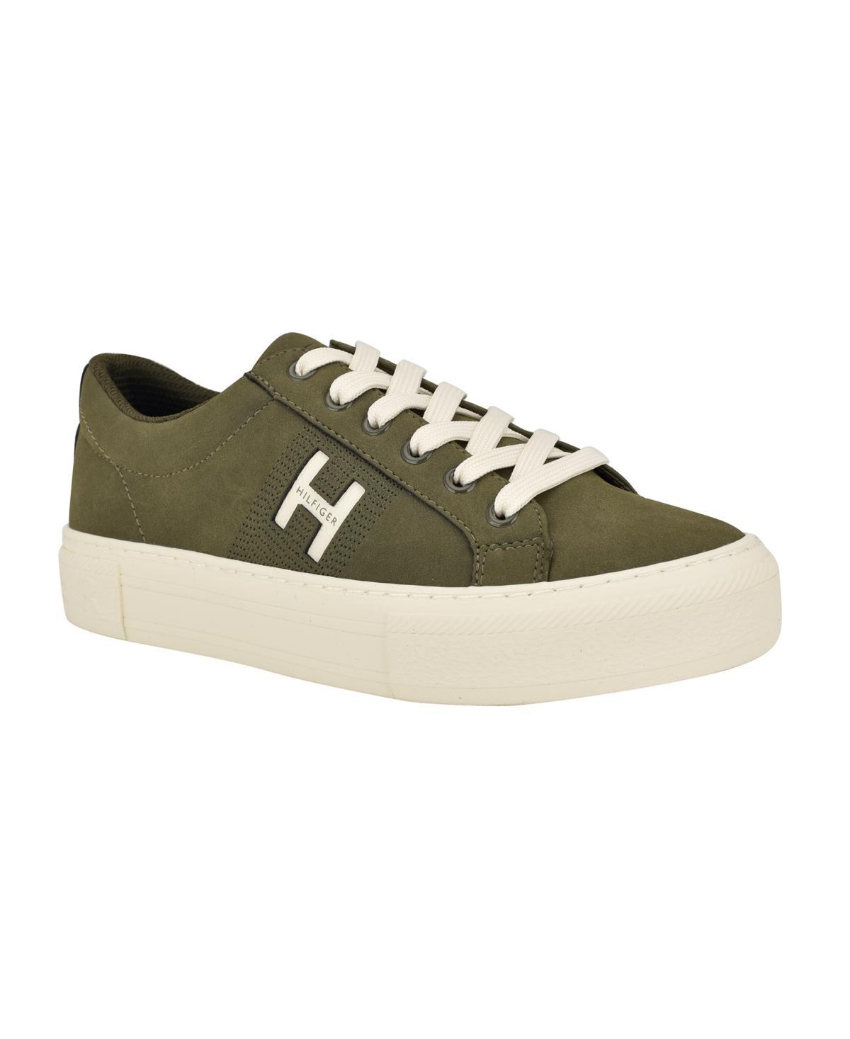 Tommy Hilfiger Womens Aconia Lace Up Sneakers Product Image