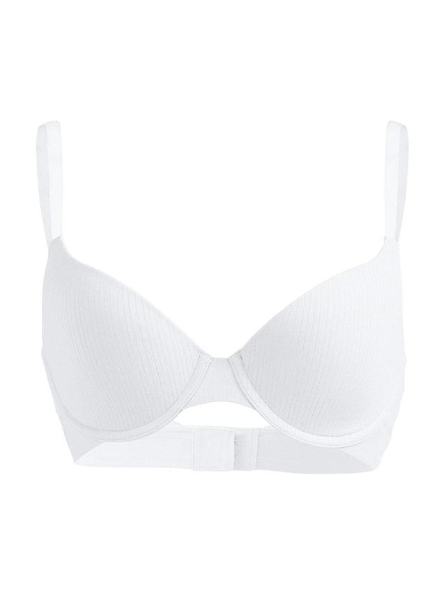 Womens Beauty Cotton Demi Underwire Bra Product Image