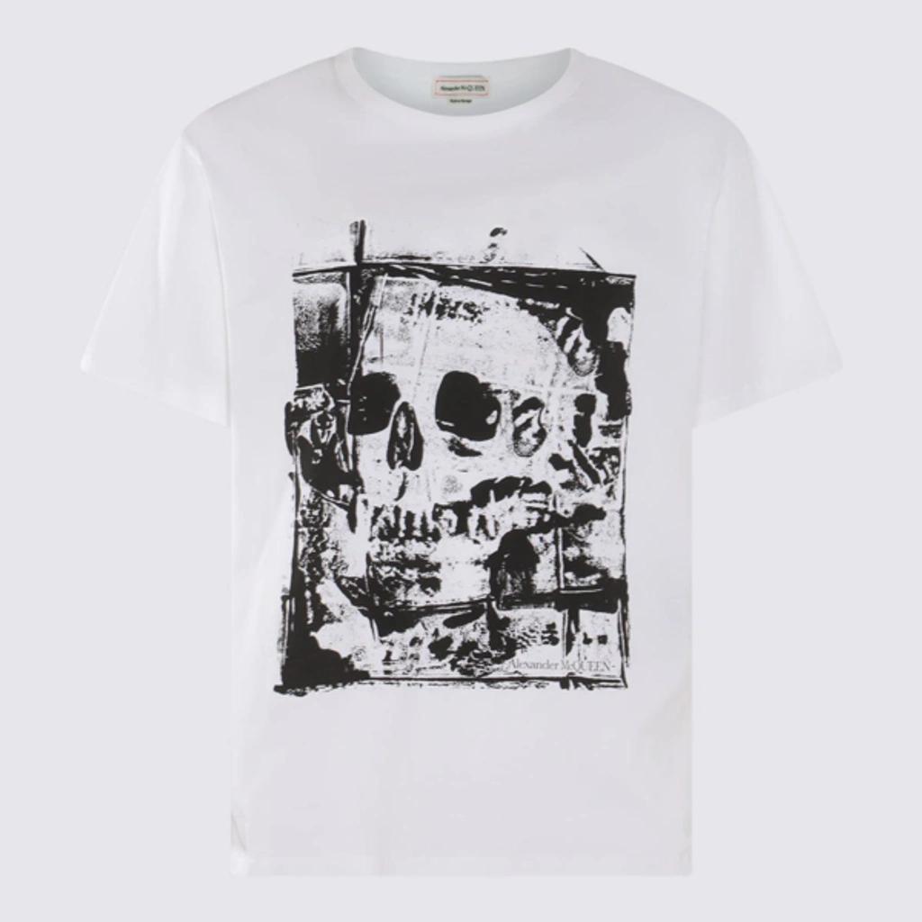 Skull-print T-shirt In Black Product Image