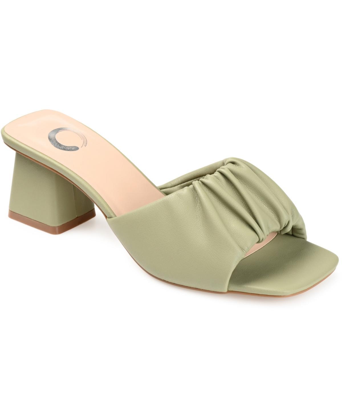 Journee Collection Briarr Womens Heeled Slide Sandals Product Image