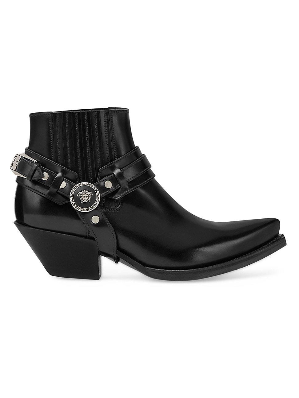 Womens Texano 50MM Leather Booties Product Image