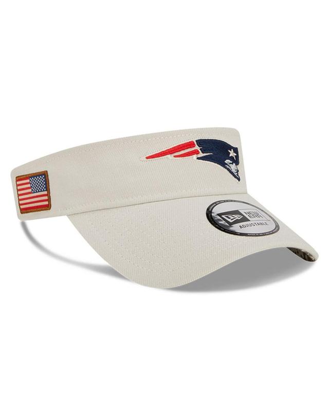 Mens New Era Stone New England Patriots 2023 Salute To Service Visor Product Image