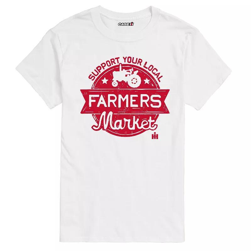 Mens Case IH Support Local Farmers Market Graphic Tee Product Image