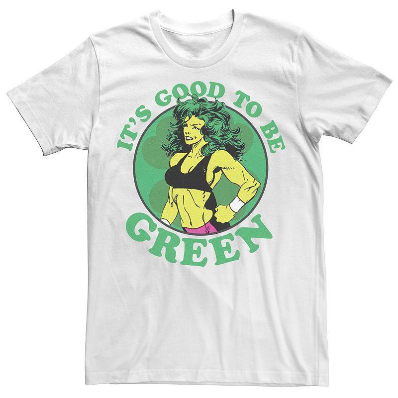 Mens Marvel St. Patricks Day She-Hulk Its Good To Be Green Tee Product Image