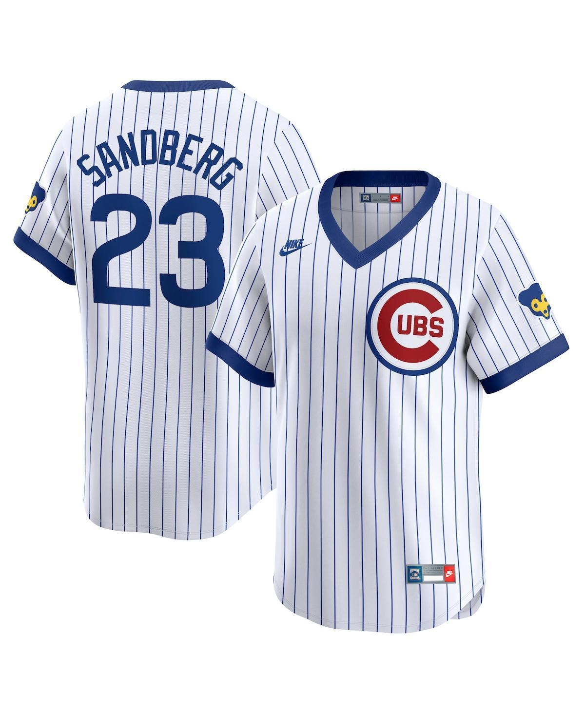 Nike Womens White Chicago Cubs Ryne Sandberg Throwback Cooperstown Limited Jersey - White Product Image