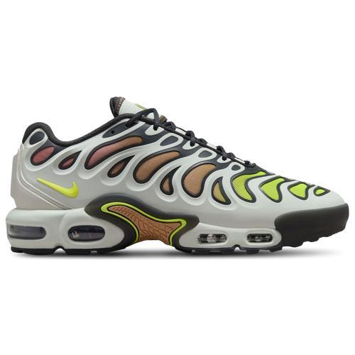 Nike Mens Nike Air Max Plus Drift - Mens Running Shoes Light Silver/Volt/Adobe Product Image