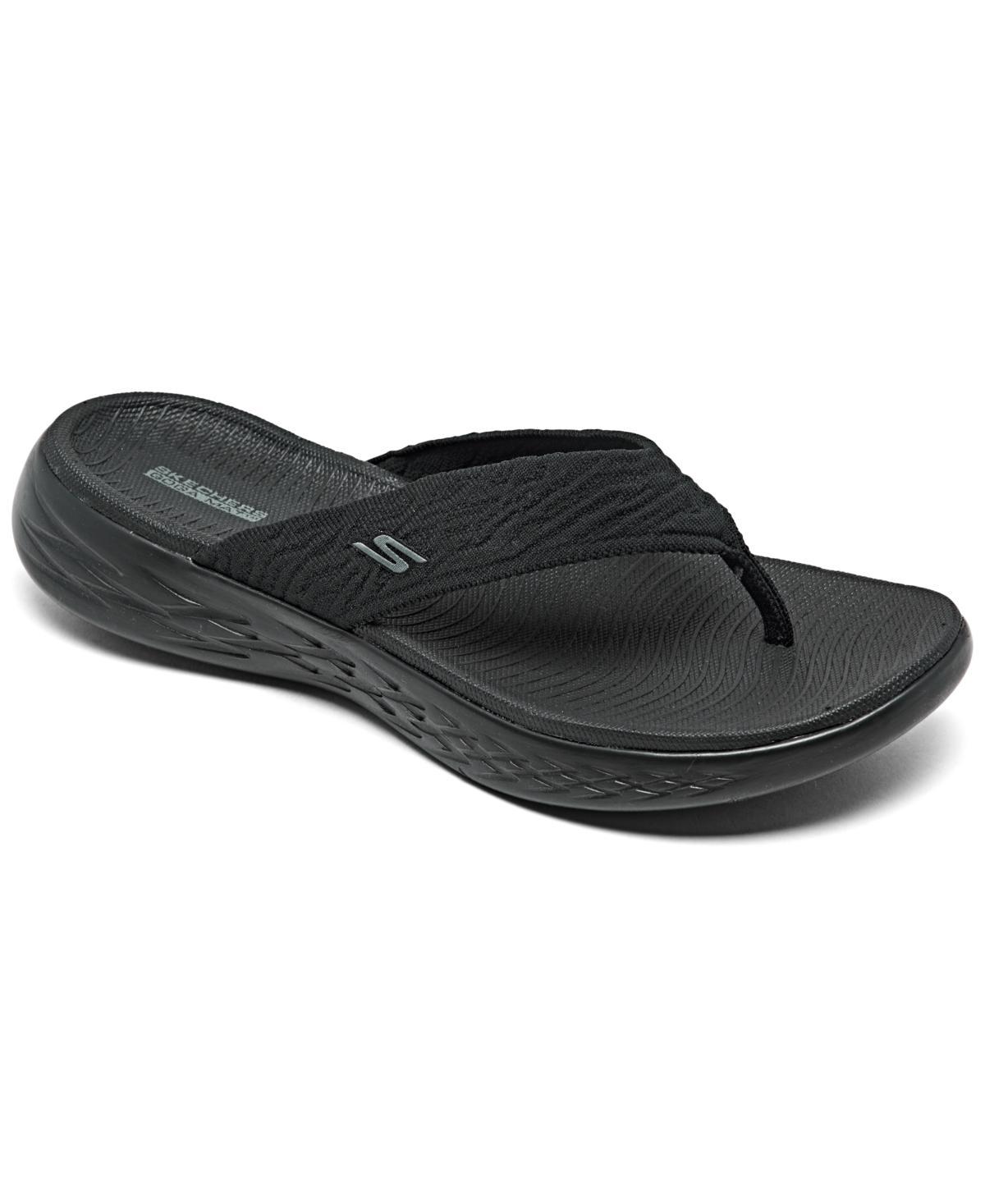 Skechers Womens On The Go 600 Sunny Athletic Flip Flop Thong Sandals from Finish Line Product Image