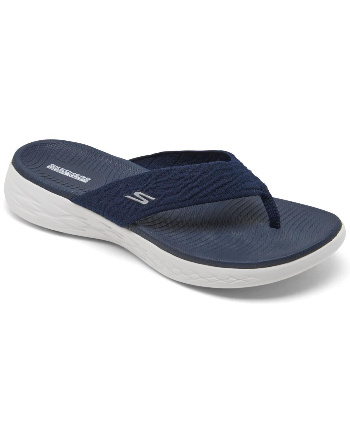 Skechers Womens On The Go 600 Sunny Athletic Flip Flop Thong Sandals from Finish Line Product Image