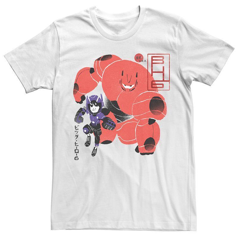 Mens Big Hero 6 Duo Kanji Airbrush Tee Product Image