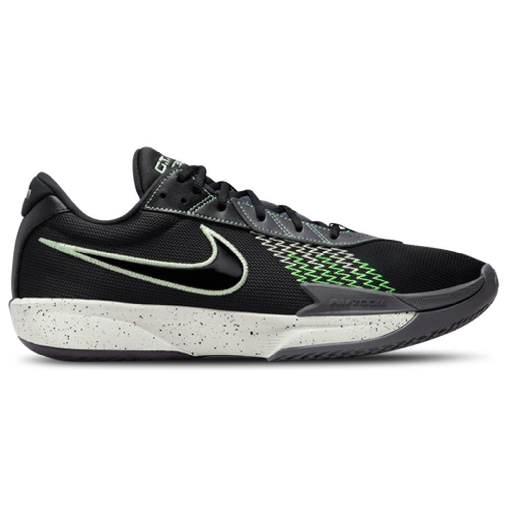 NIKE Mens  Air Zoom G.t. Cut Academy In Black/barely Volt/anthracite Product Image