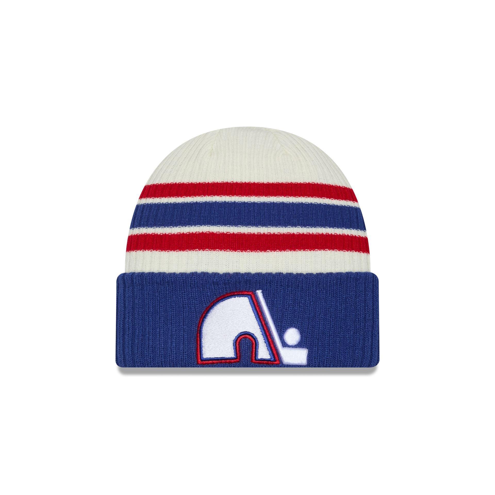 Quebec Nordiques Vintage Ribbed Beanie Male Product Image