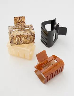 Aerie Square Claw Clip 4-Pack Product Image