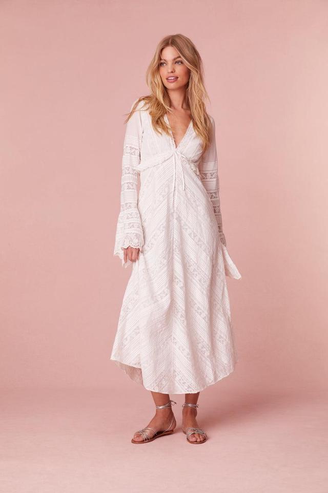 Weil Cotton Lace Maxi Dress Product Image