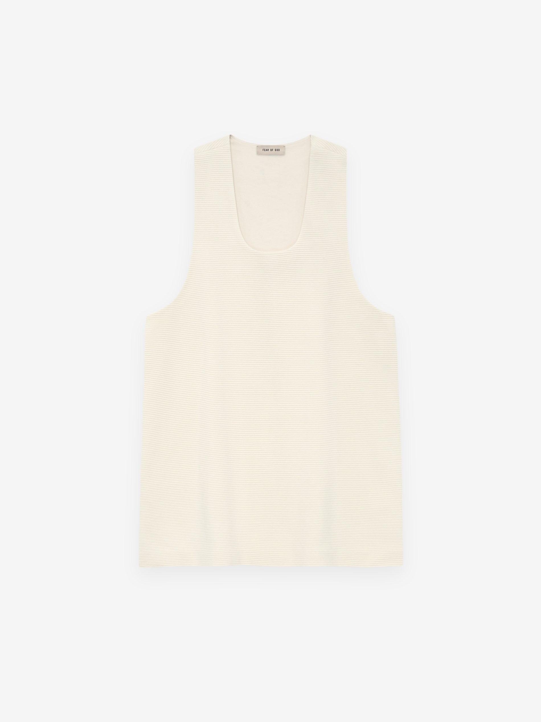 Ottoman Ribbed Tank Male Product Image