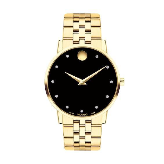 Mens Museum Classic Goldtone Bracelet Watch Product Image