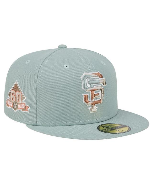 New Era Mens Green San Francisco Giants Spring Forest 59FIFTY Fitted Hat Product Image