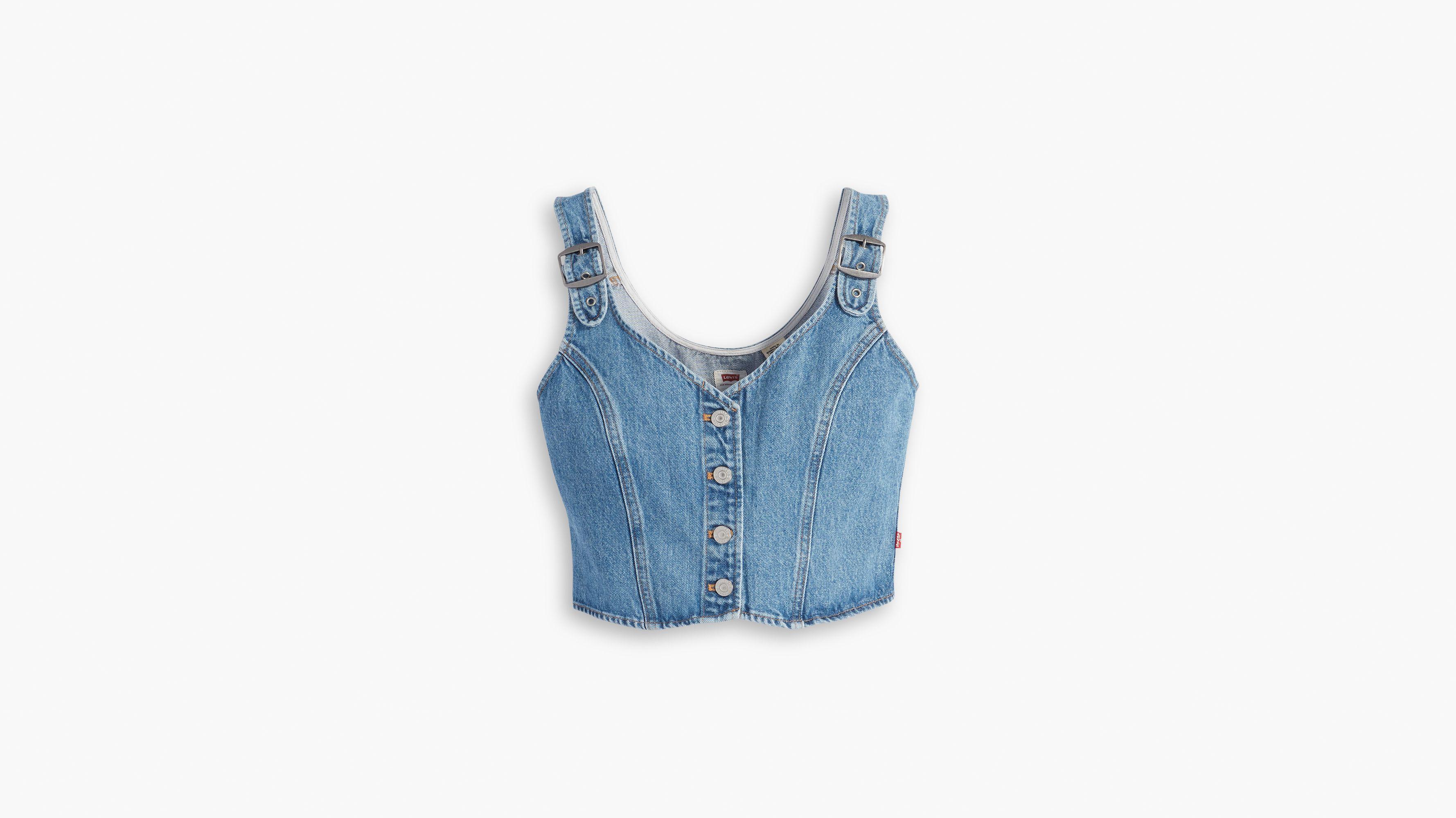 Levi's Denim Crop Top - Women's Product Image