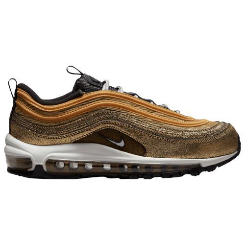 Nike Womens Air Max 97 - Shoes Gold/White/Gold Product Image