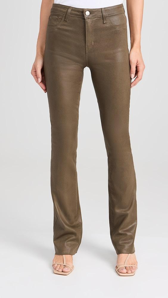 L'AGENCE Ruth Straight Raw Hem Jeans | Shopbop Product Image