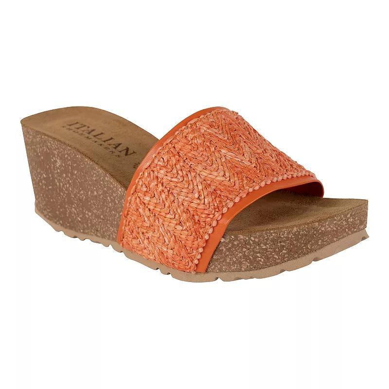 Italian Shoemakers Womens Ibbie Wedge Sandals Product Image