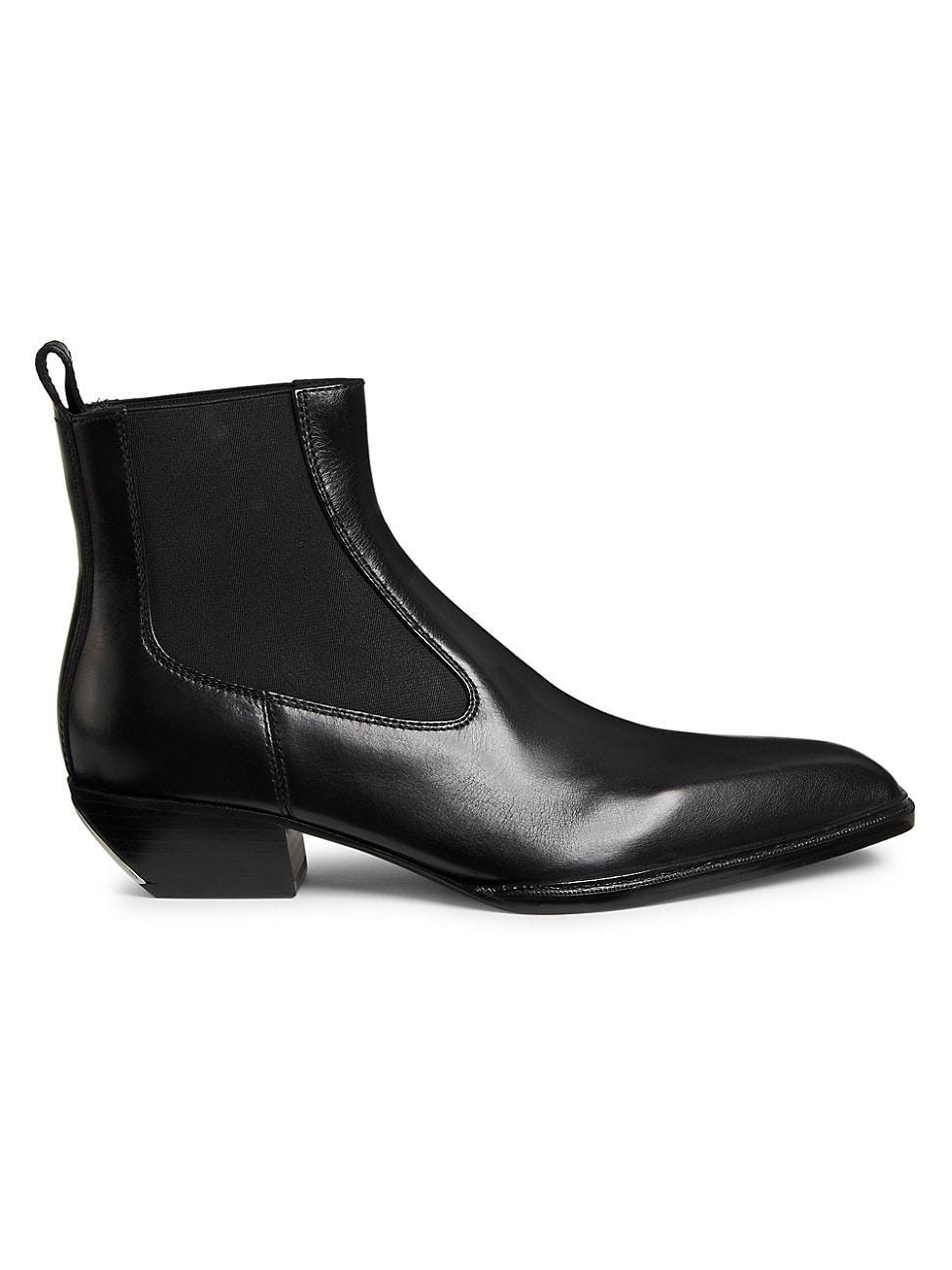 Womens Slick 40MM Leather Ankle Boots product image